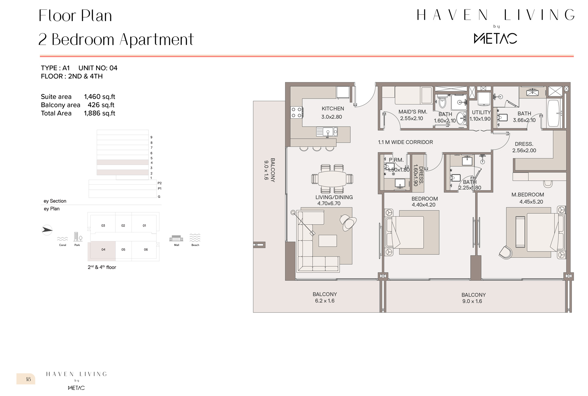 2 Bedroom